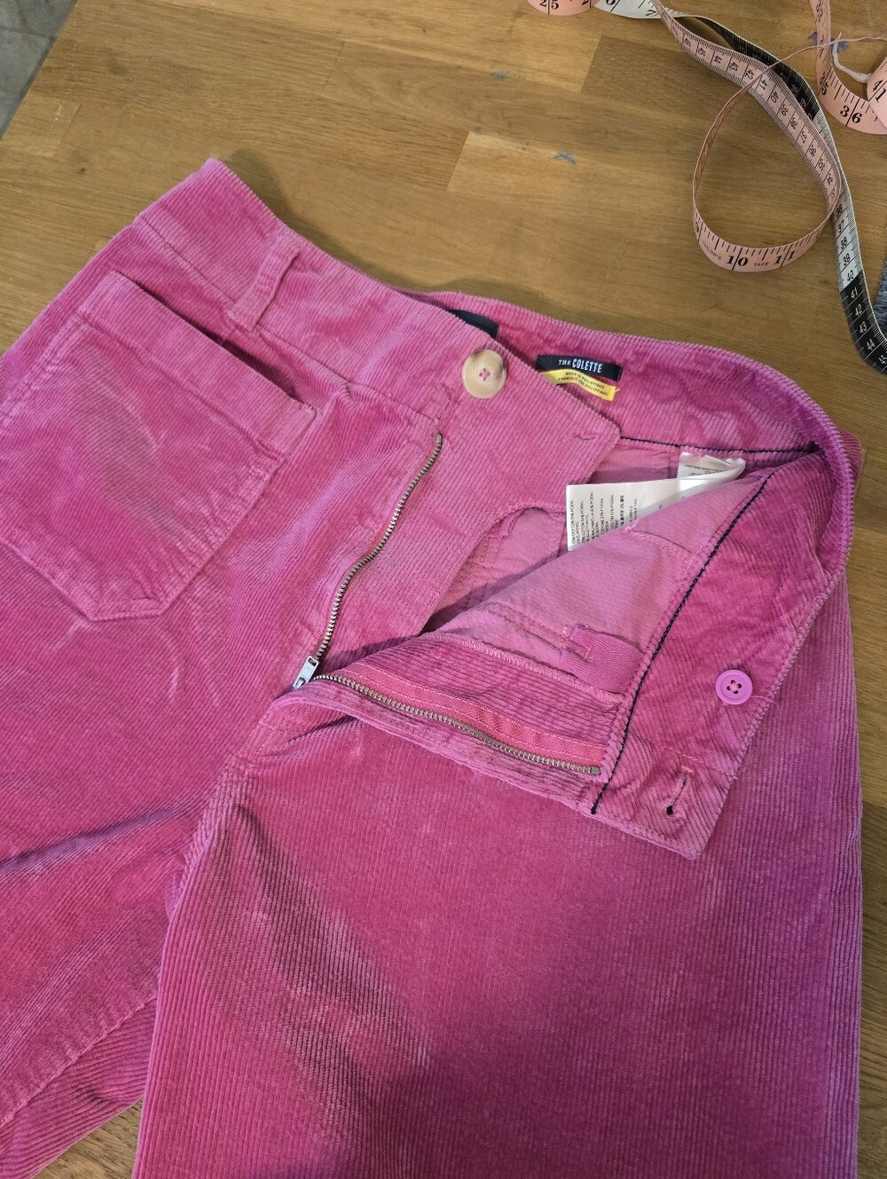 Maeve Colette Corduroy Crop Wide-Leg Pants 31 - Picture 10 of 13